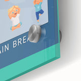 Classroom Educational Posters - Kids Yoga Brain Break Print