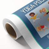 Classroom Educational Posters - Kids Yoga Brain Break Print