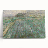 Large black and white stretched canvas of a detailed cityscape, ideal for kitchen wall art.