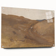 Modern Earth Tones Landscape - Abstract Minimalist Wall Art