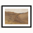 Modern Earth Tones Landscape - Abstract Minimalist Wall Art