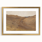 Modern Earth Tones Landscape - Abstract Minimalist Wall Art