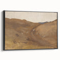 Modern Earth Tones Landscape - Abstract Minimalist Wall Art
