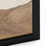 Modern Earth Tones Landscape - Abstract Minimalist Wall Art
