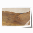 Modern Earth Tones Landscape - Abstract Minimalist Wall Art
