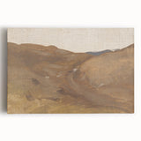 Modern Earth Tones Landscape - Abstract Minimalist Wall Art