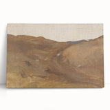 Modern Earth Tones Landscape - Abstract Minimalist Wall Art