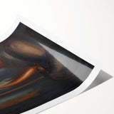 Modern Wall Art - Abstract Before the Mirror Portrait in Subtle Tones