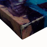 Modern Wall Art - Elegant Woman with Green Hat in Impressionist Style