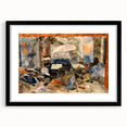 Modern Expressionist Art - Abstract Dramatic Scene Wall Decor