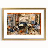 Modern Expressionist Art - Abstract Dramatic Scene Wall Decor