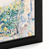 Modern Cityscape Art - Vibrant Antibes Wall Decor