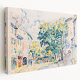 Modern Cityscape Art - Vibrant Antibes Wall Decor