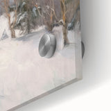 Winter Wonderland Living Room Wall Art – Modern Canvas Print