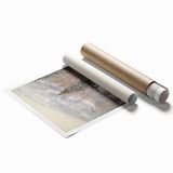 Winter Wonderland Living Room Wall Art – Modern Canvas Print