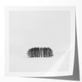 Framed Office Art – Minimalist Black and White Winter Scene