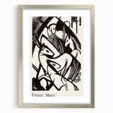 Franz Marc Expressionist Horses Art | Modern Abstract Expressionism