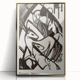 Franz Marc Expressionist Horses Art | Modern Abstract Expressionism