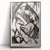 Franz Marc Expressionist Horses Art | Modern Abstract Expressionism