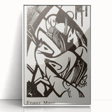 Franz Marc Expressionist Horses Art | Modern Abstract Expressionism