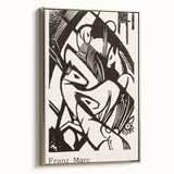 Franz Marc Expressionist Horses Art | Modern Abstract Expressionism