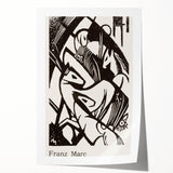 Franz Marc Expressionist Horses Art | Modern Abstract Expressionism