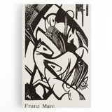 Franz Marc Expressionist Horses Art | Modern Abstract Expressionism