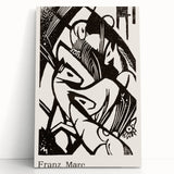 Franz Marc Expressionist Horses Art | Modern Abstract Expressionism