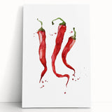 Black and white stretched canvas featuring an assortment of fruits, ideal for kitchen wall art.