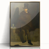 The Absinthe Drinker - Impressionist Art by Manet | Framed & Canvas Prints
