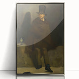 The Absinthe Drinker - Impressionist Art by Manet | Framed & Canvas Prints