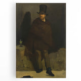 The Absinthe Drinker - Impressionist Art by Manet | Framed & Canvas Prints