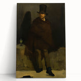 The Absinthe Drinker - Impressionist Art by Manet | Framed & Canvas Prints