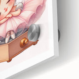 Musical Ballerina Princess Print - Nursery Wall Art