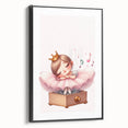 Musical Ballerina Princess Print - Nursery Wall Art