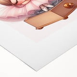 Musical Ballerina Princess Print - Nursery Wall Art