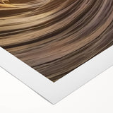 Vibrant rolled canvas depicting a stunning landscape of canyons, showcasing rich earthy tones and intricate details, perfect for home or office decor.