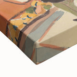 Modern Wall Art - Colorful Provincial Street Scene - Contemporary Art Print