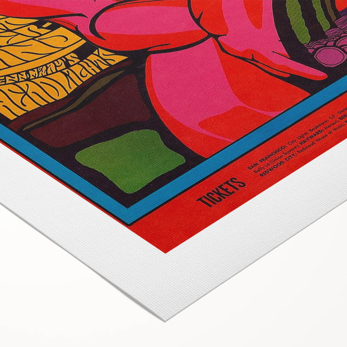 The Doors 1967 Concert Poster - Vintage Psychedelic Art