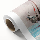 Stowing Sail Nautical Realism Art Print - Winslow Homer Maritime Canvas