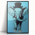 Boys Wall Art Prints - Stylish Elephant Kids Room Art Decor