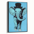 Boys Wall Art Prints - Stylish Elephant Kids Room Art Decor