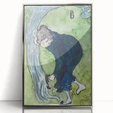 Modern Wall Art - Whimsical The False Step in Vibrant Impressionist Style