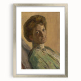 Modern Wall Art - Portrait of Countess Nyáryová in Soft Impressionist Style