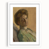 Modern Wall Art - Portrait of Countess Nyáryová in Soft Impressionist Style