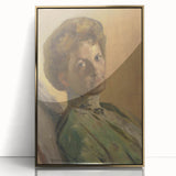 Modern Wall Art - Portrait of Countess Nyáryová in Soft Impressionist Style