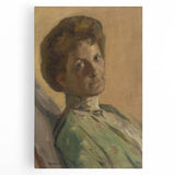 Modern Wall Art - Portrait of Countess Nyáryová in Soft Impressionist Style