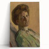 Modern Wall Art - Portrait of Countess Nyáryová in Soft Impressionist Style
