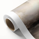 Abstract landscape wall art on rolled canvas, showcasing vibrant colors and dynamic shapes, ideal for home decor, enhancing modern interiors with artistic flair.