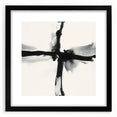 Contemporary Abstract Canvas – Minimal Cross Expression